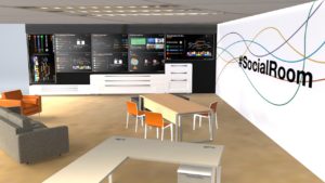Pré-rendu 3D SocialRoom Orange Village